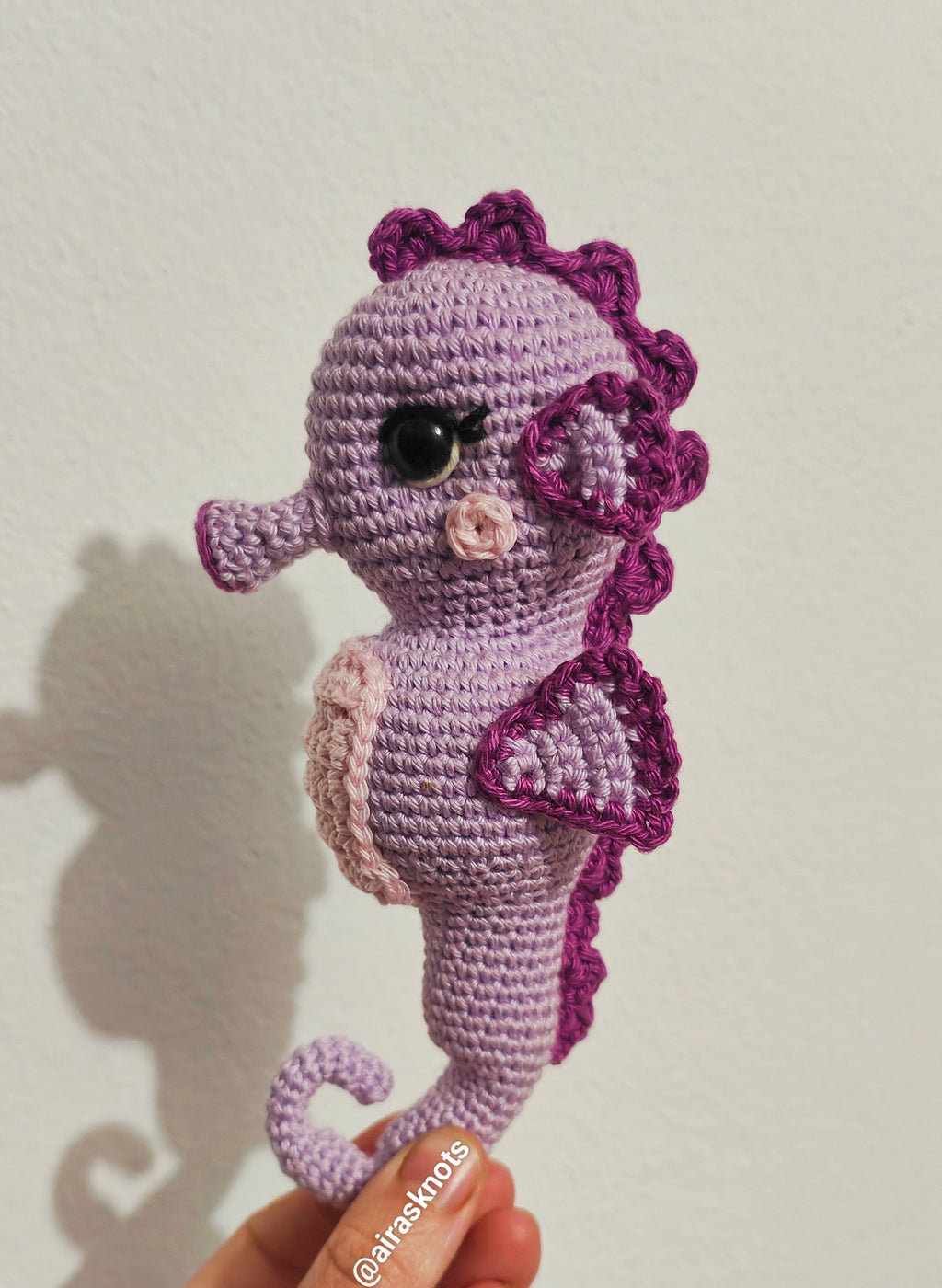 Lyra the Sea Horse Amigurumi PDF Pattern English