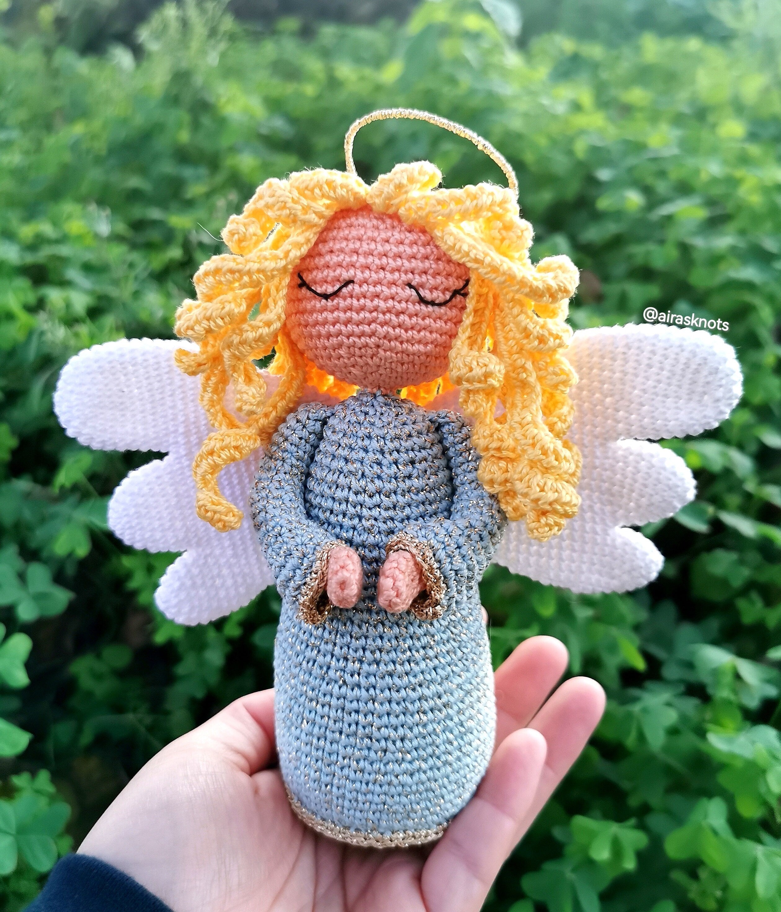 Christmas Angel Crochet Amigurumi Pattern English Version ENG