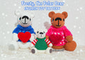 Frosty the Polar Bear Amigurumi PDF Pattern in English