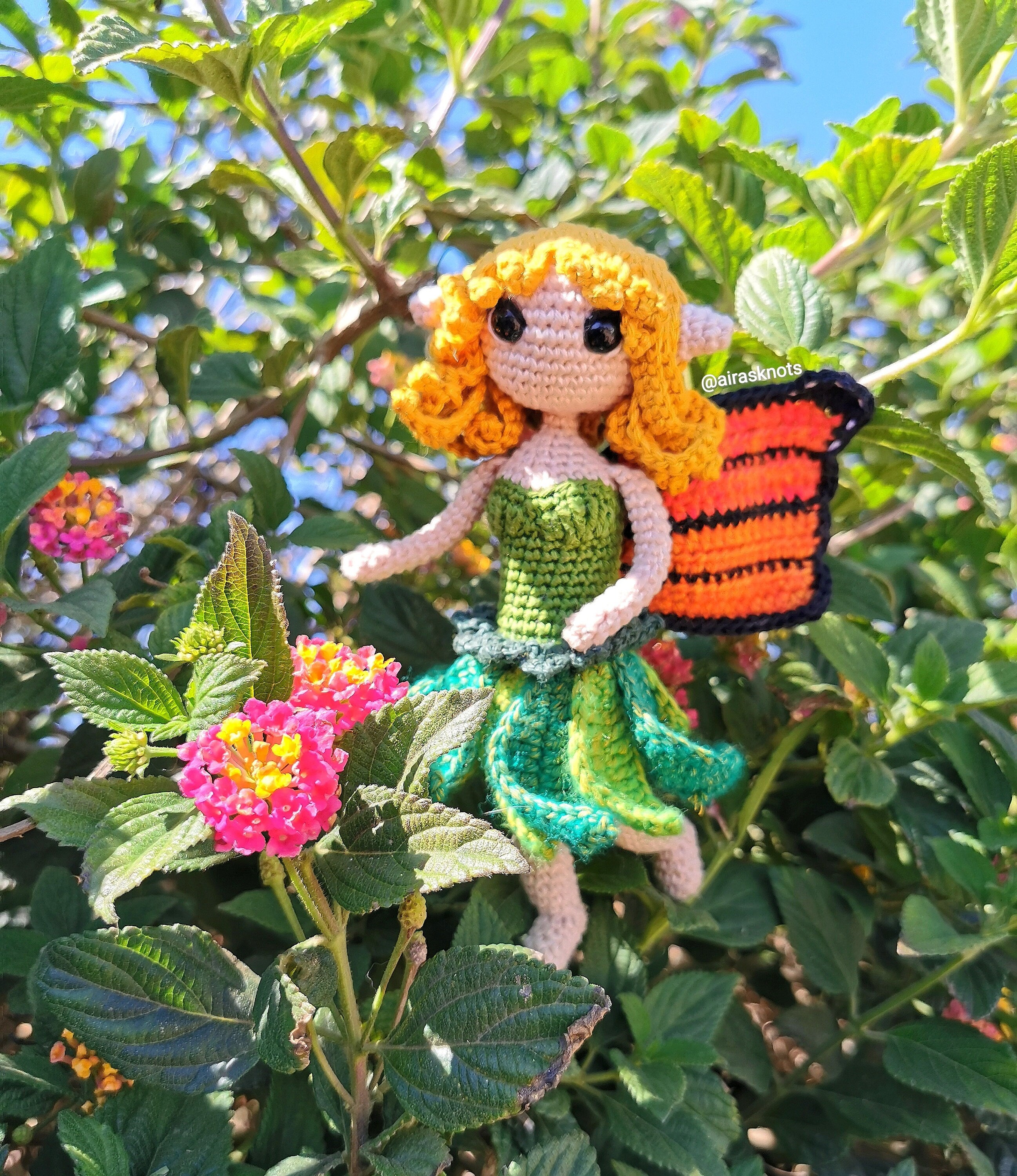 Dana, the Butterfly Fairy Amigurumi Pattern