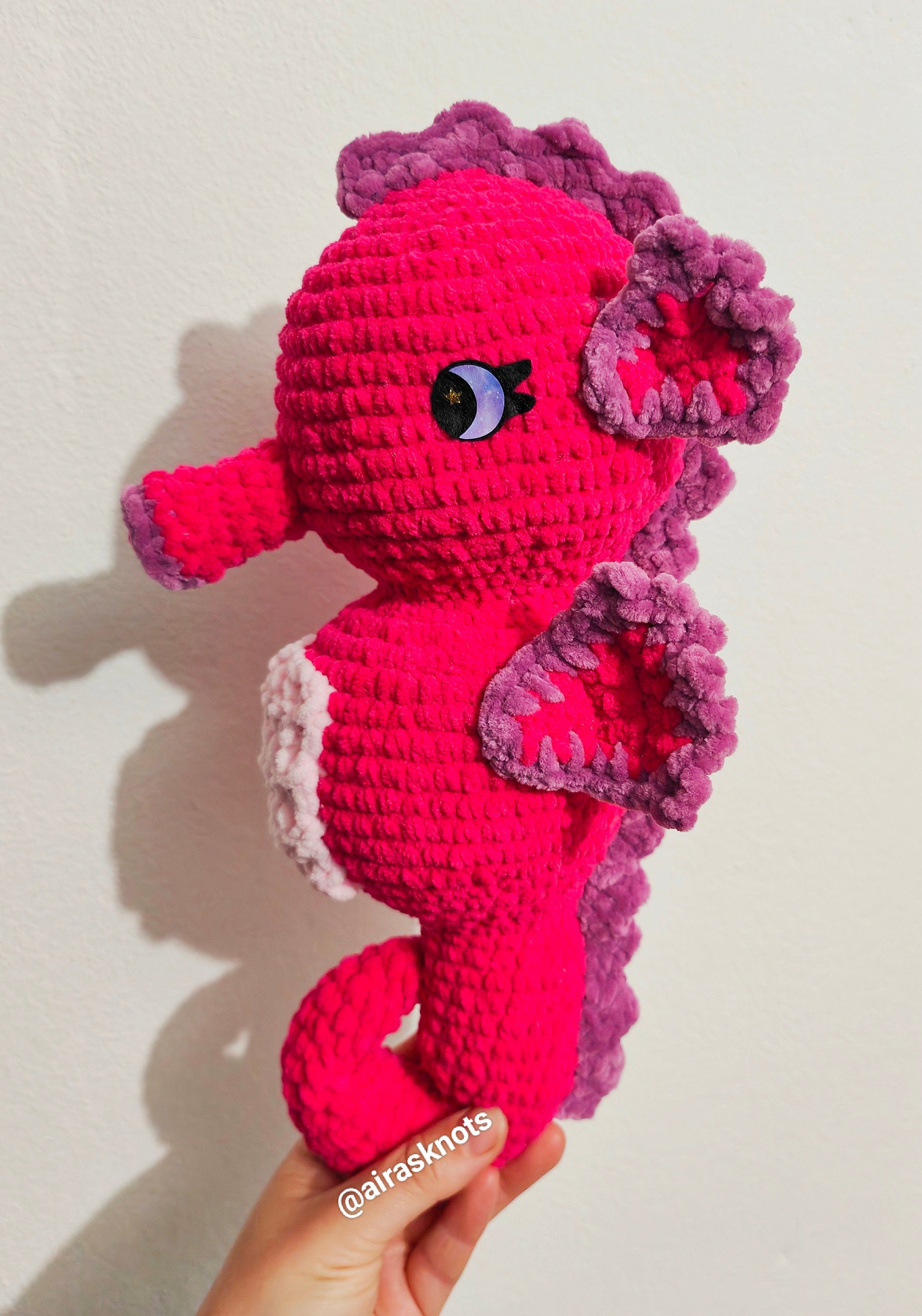 Lyra the Sea Horse Amigurumi PDF Pattern English