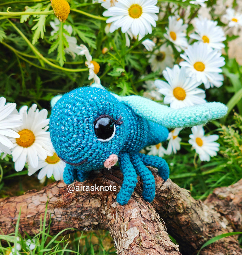 Lulabell the Dragonfly Amigurumi PDF Pattern in English
