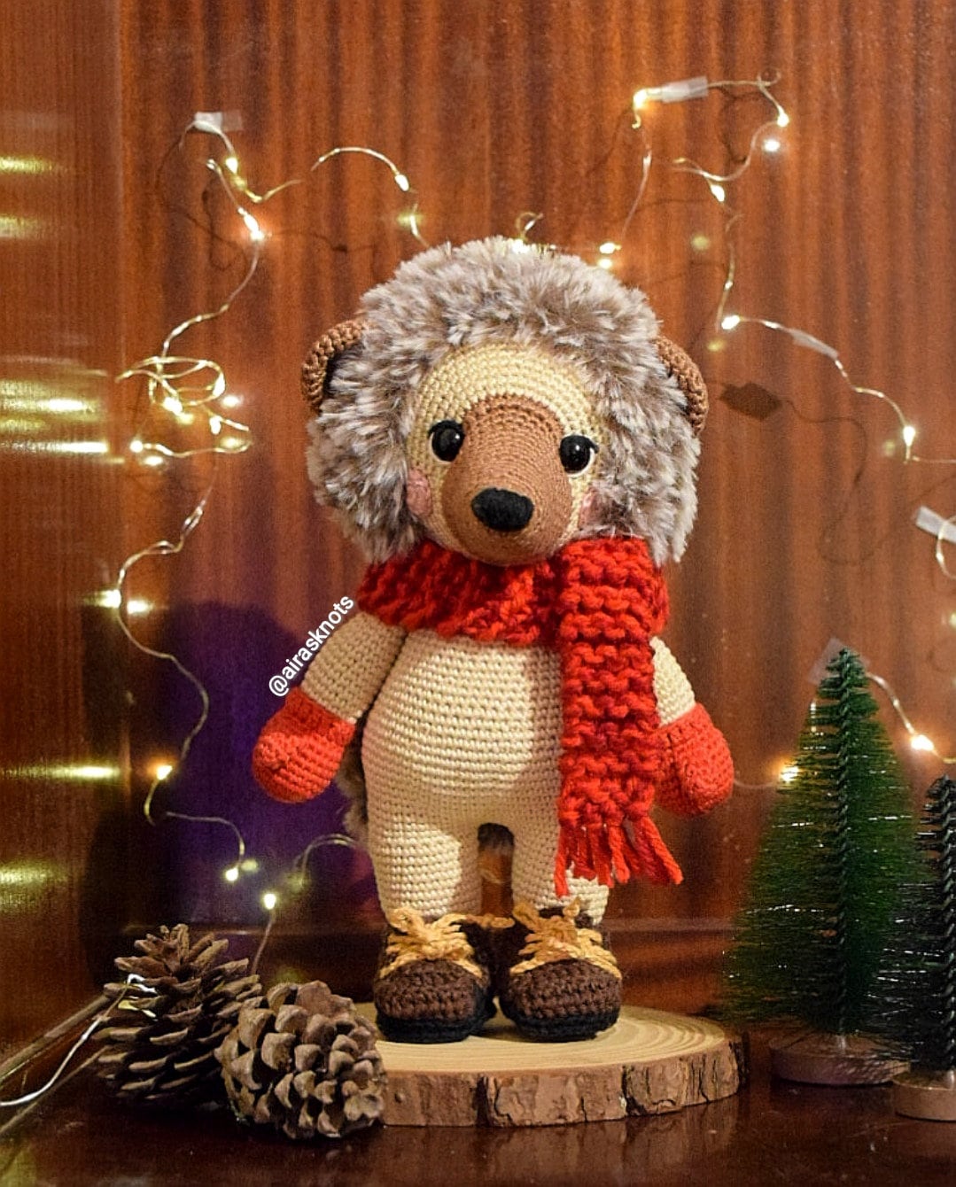 Ernesto, the Hedgehog amigurumi pattern