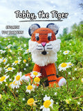 Tobby the Tiger Amigurumi PDF Pattern in English