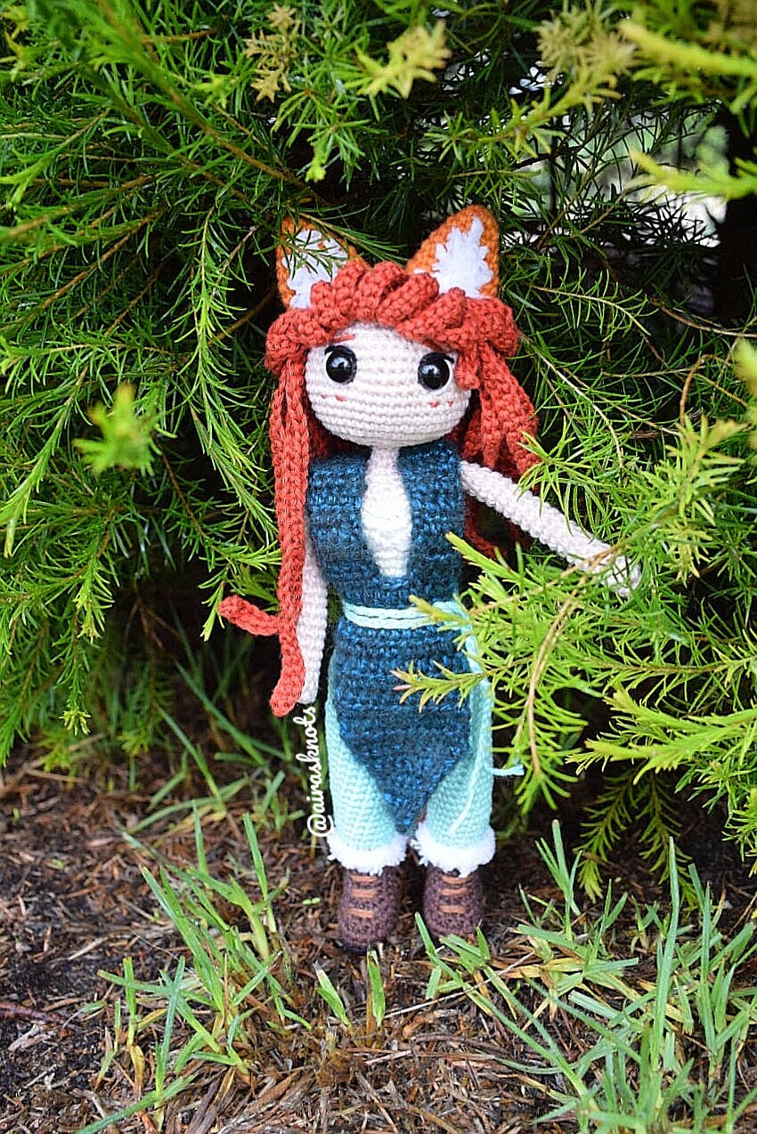 Mirna, the Fox Elf pattern
