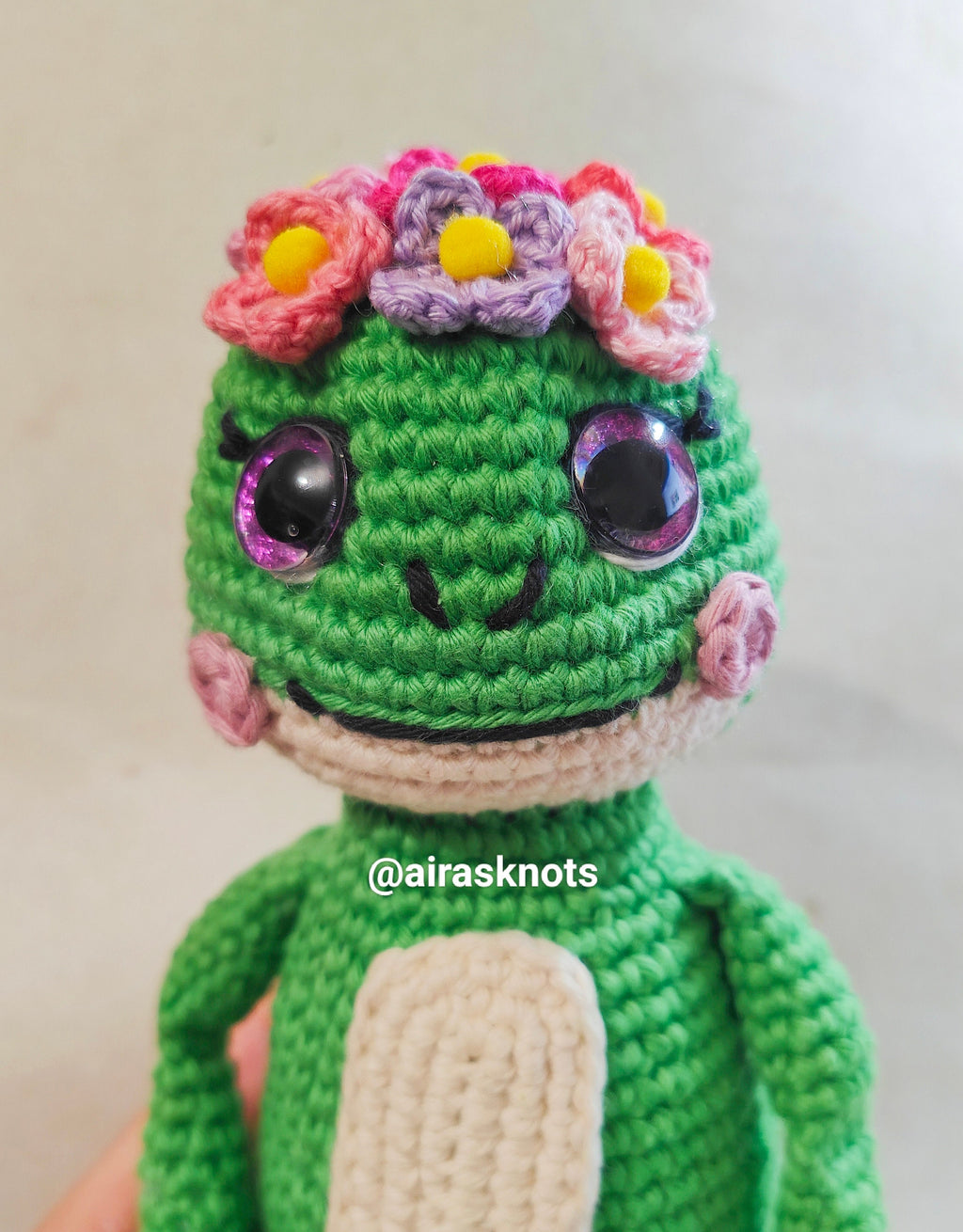 Francine the Frog Amigurumi PDF Pattern English