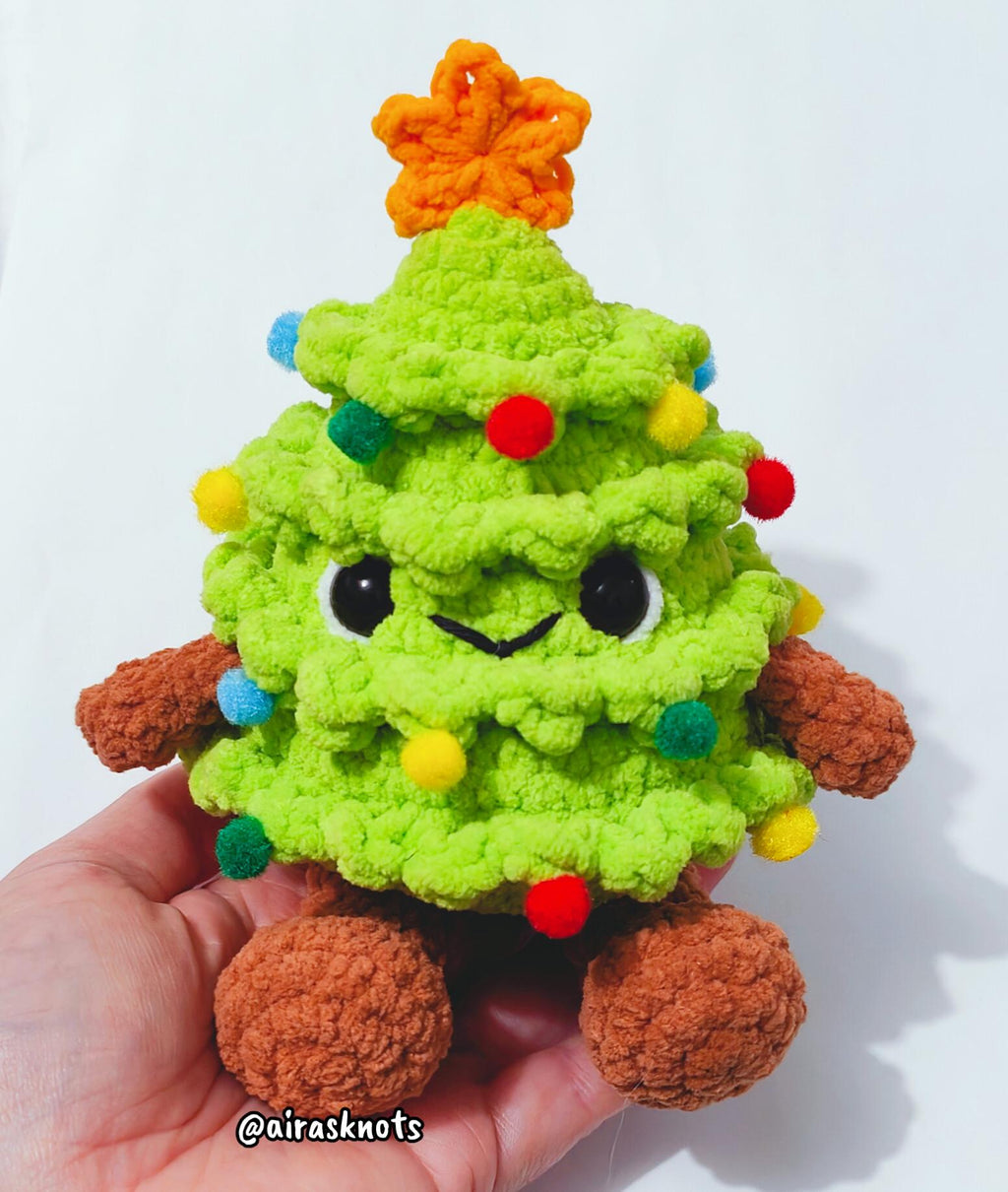 Merry, the Christmas Tree PDF Pattern in English