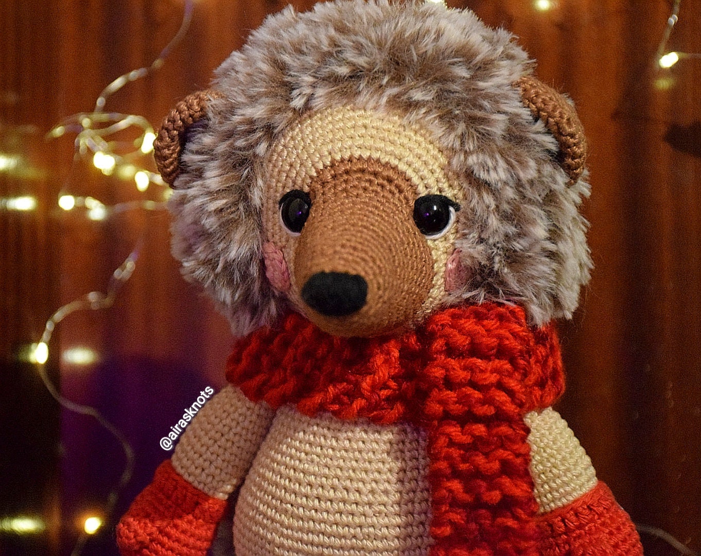 Ernesto, the Hedgehog amigurumi pattern