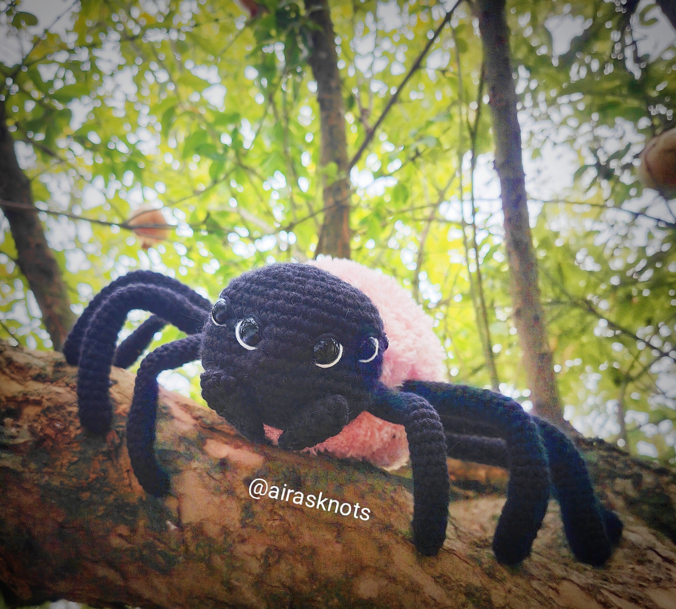 Evy the Chubby Spider Amigurumi PDF Pattern in English