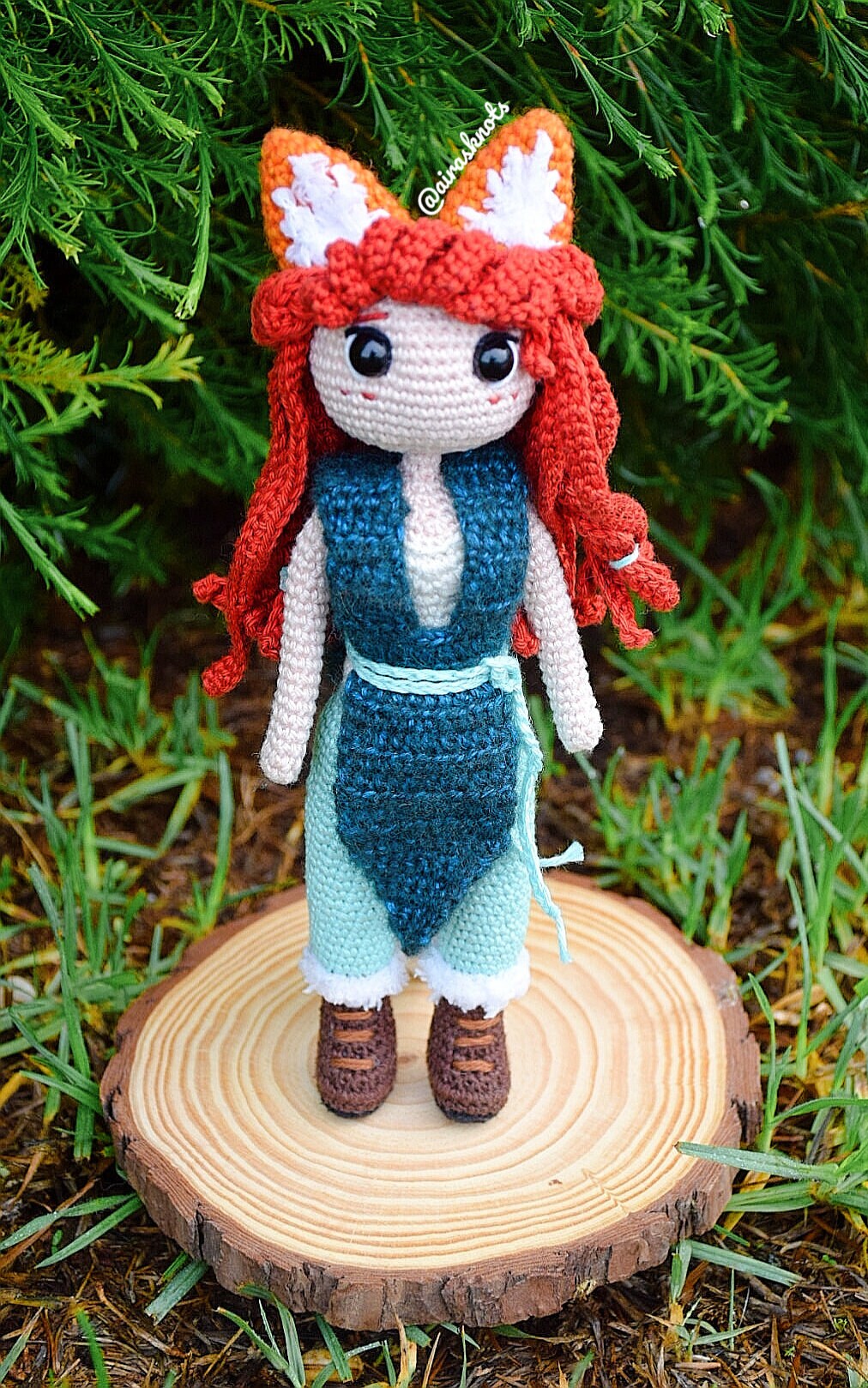 Mirna, the Fox Elf pattern