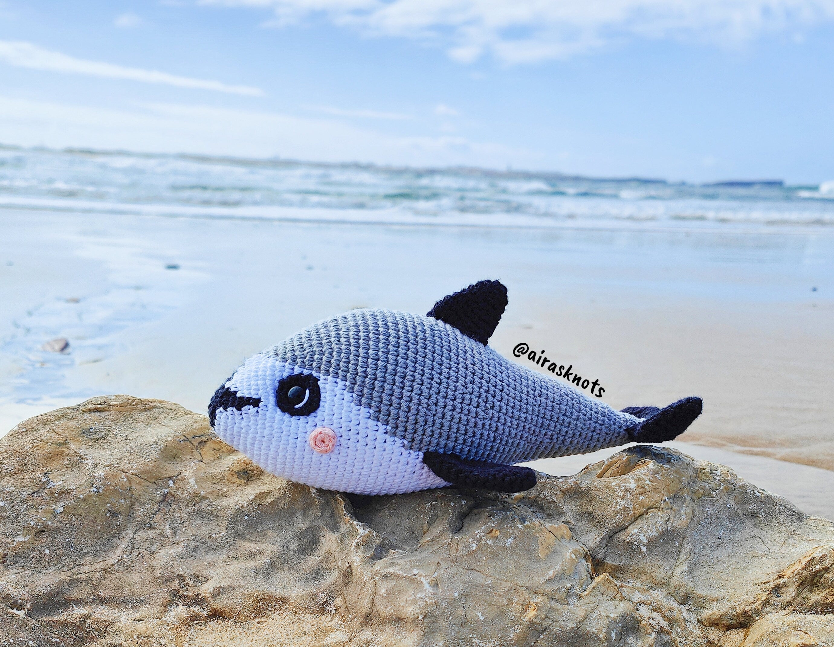 Vaquita Porpoise Amigurumi PDF Pattern in English