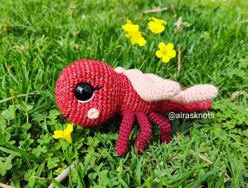Lulabell the Dragonfly Amigurumi PDF Pattern in English