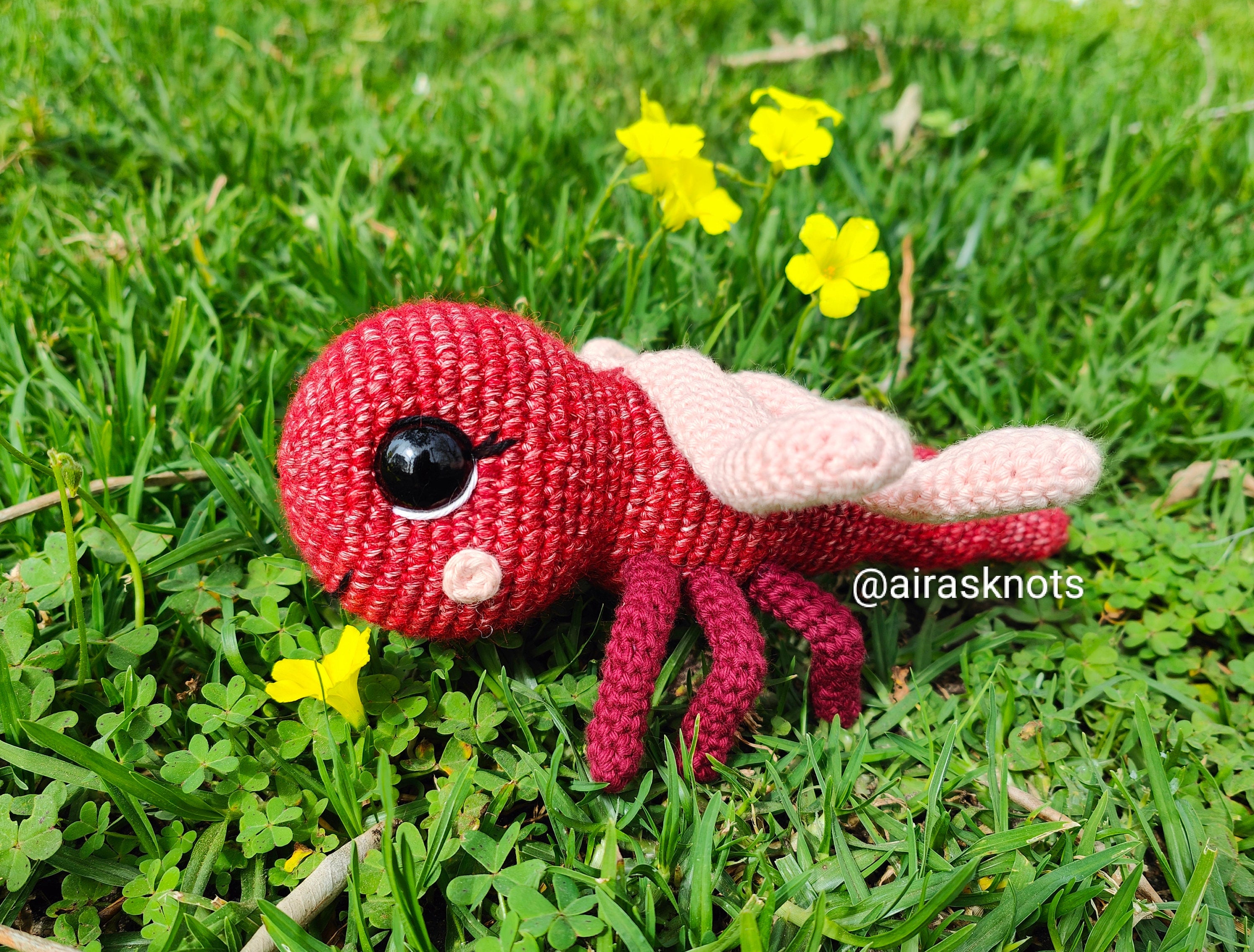 Lulabell the Dragonfly Amigurumi PDF Pattern in English