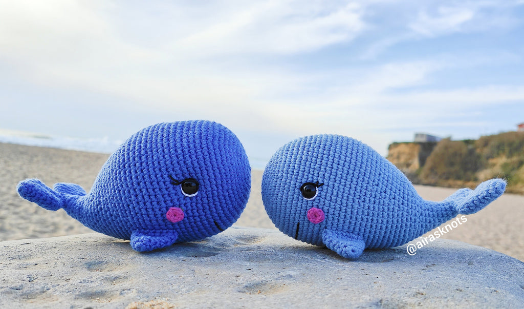 Leia, the Blue Whale Crochet Amigurumi Pattern