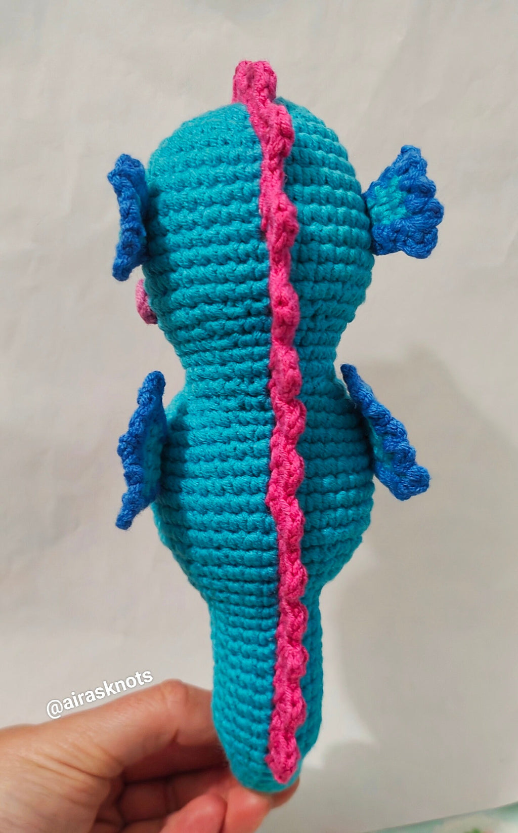 Lyra the Sea Horse Amigurumi PDF Pattern English