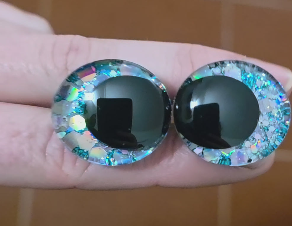 Sea Foam Safety Eyes - 20mm